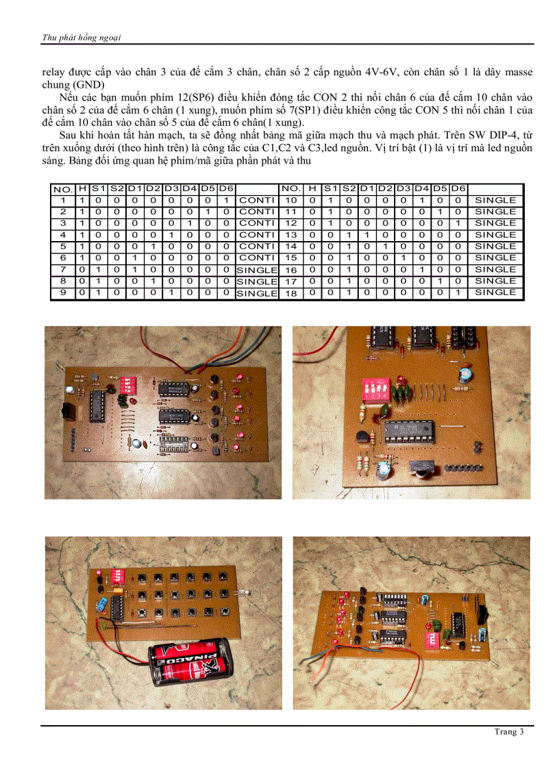 image for page Đổ án điều khiển từ xa bằng hồng ngoại kèm hình ảnh cụ thể cho nhiều thiết bị