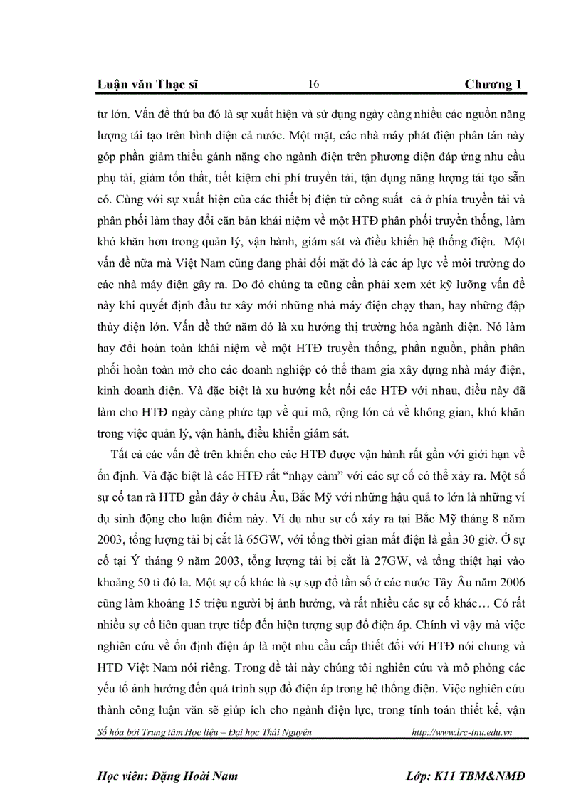 image for page Nghiên cứu một số yếu tố ảnh hưởng đến quá trình sụp đổ điện áp trong hệ thống điện