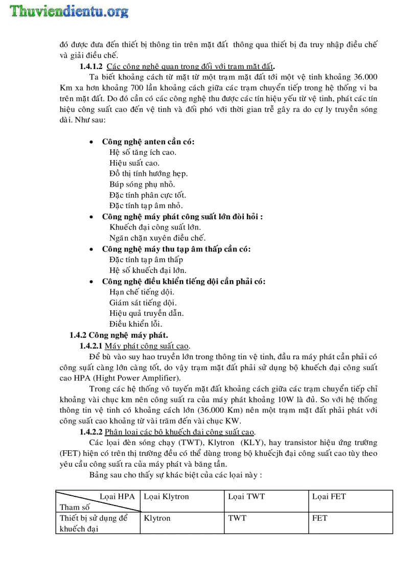 image for page Hệ thống thông tin vệ tinh và thiết kế hệ thống thu CATV cho một khách sạn