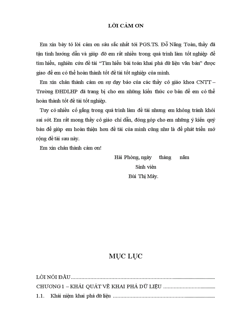 image for page Tìm hiểu bài toán khai phá dữ liệu văn bản