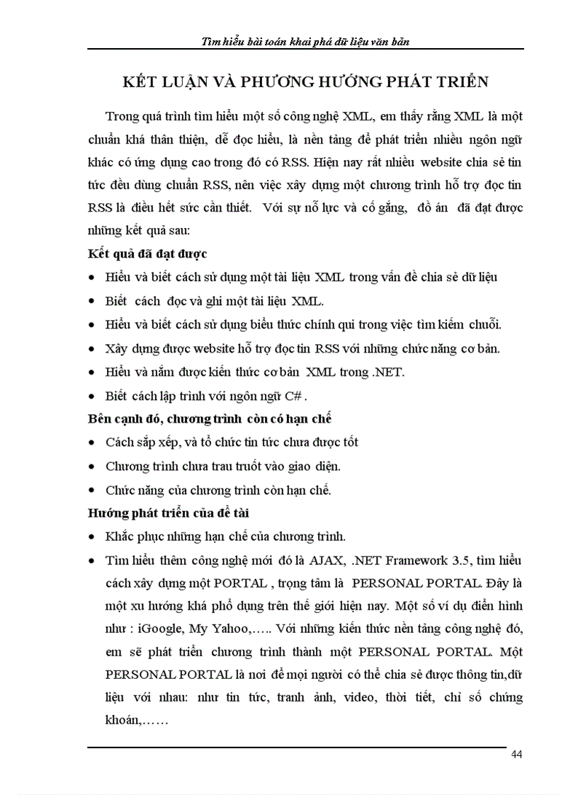 image for page Tìm hiểu bài toán khai phá dữ liệu văn bản