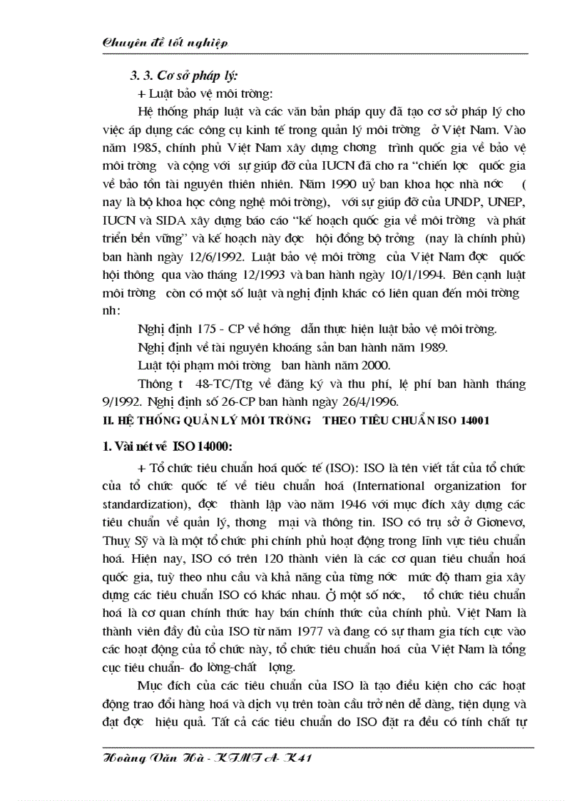 image for page Một số giải pháp xây dựng hệ thống quản lý môi trường ISO 14001 ở Xí nghiệp môi trường đô thị huyện Thanh Trì