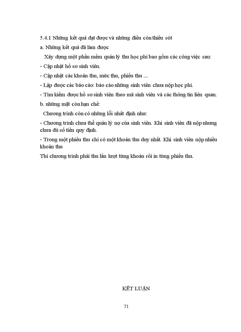image for page Xây dựng phần mềm quản lý học phí của sinh viên