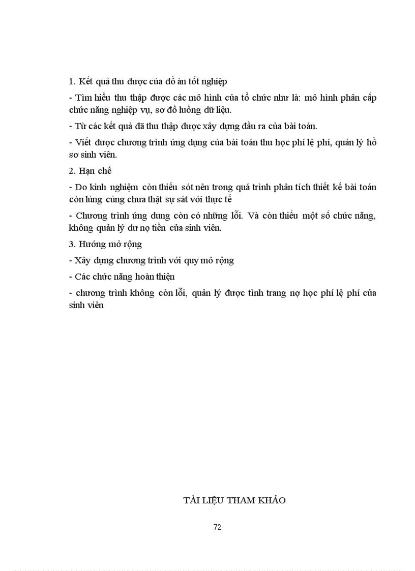 image for page Xây dựng phần mềm quản lý học phí của sinh viên