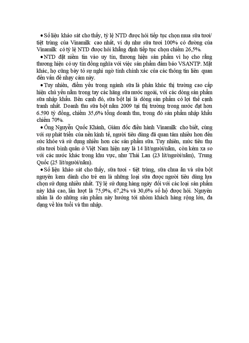 image for page Phân ti ch dư ba o bă ng phương pha p điê u tra ngươ i tiêu du ng cu a Công ty sư a Vinamilk