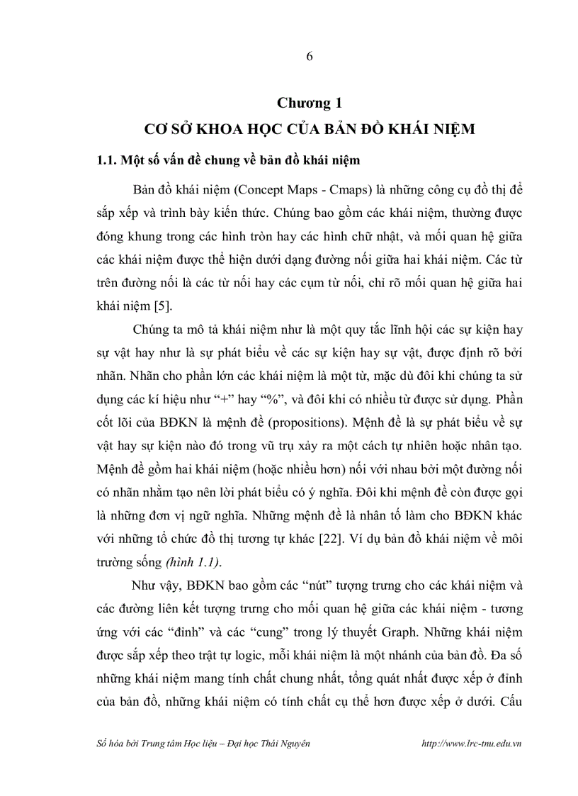 image for page Xây dựng và sử dụng bản đồ khái niệm trong dạy học Sinh thái học Sinh học 12