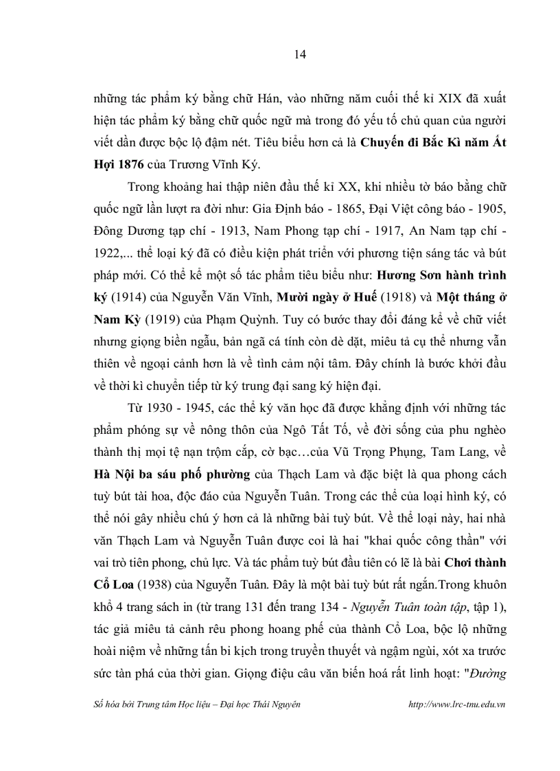 image for page Nhịp văn xuôi trong ký Nguyễn Tuân