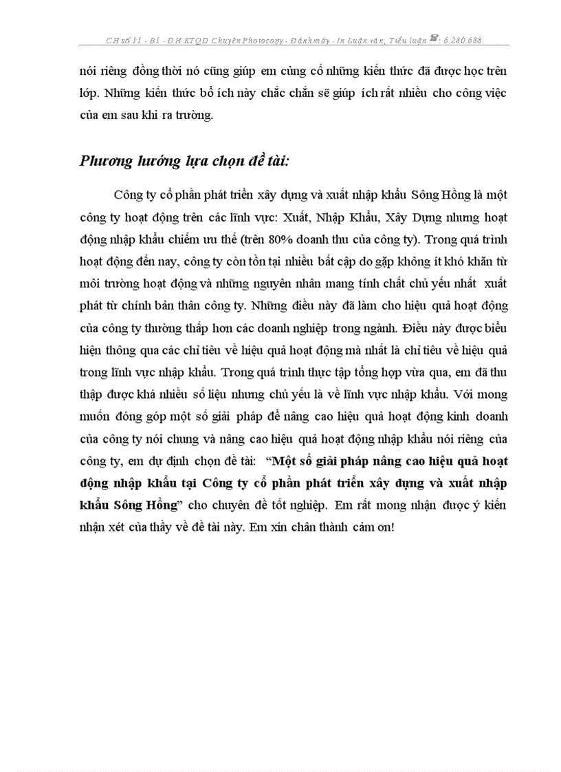 image for page Báo cáo thực tập tại Công ty cổ phần phát triển xây dựng và xuất nhập khẩu Sông Hồng