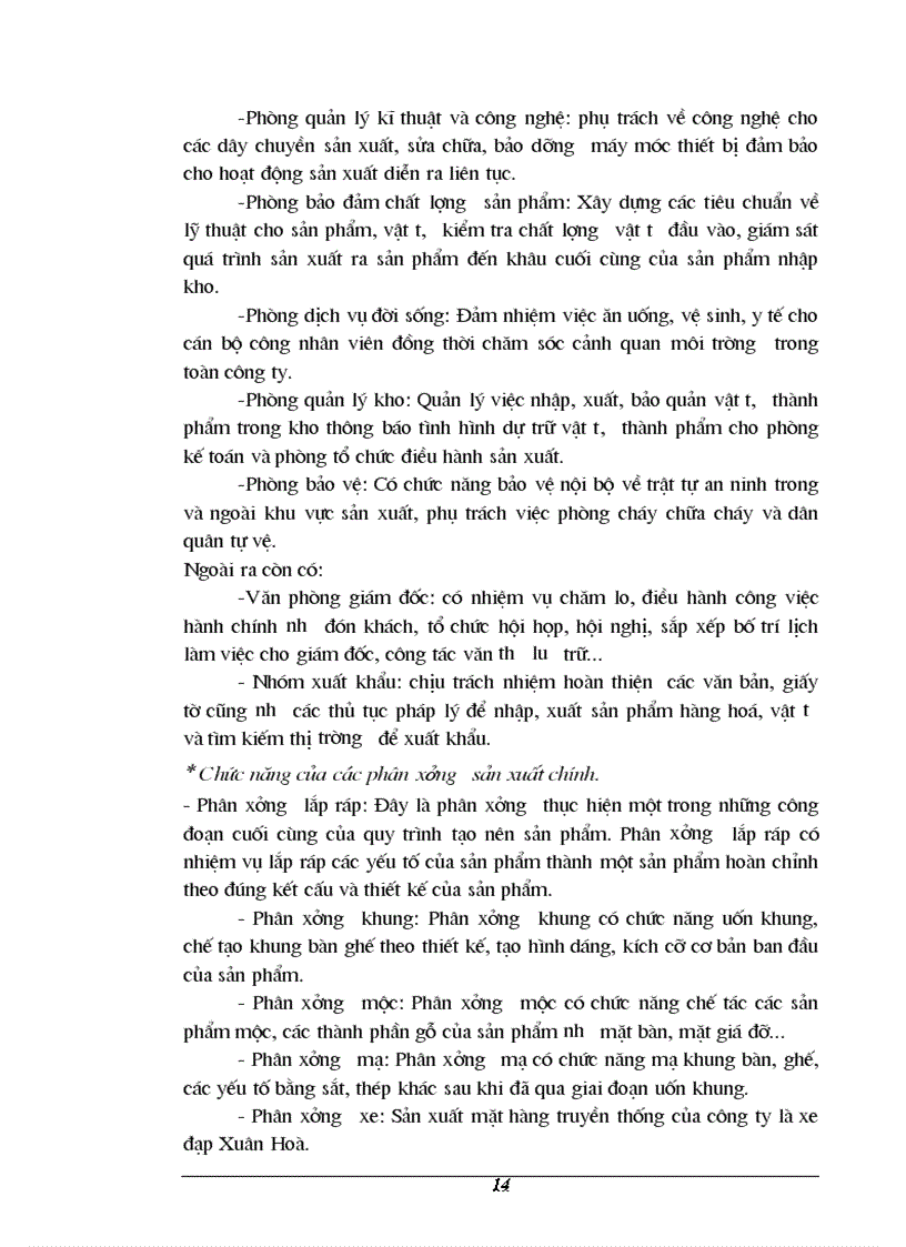 image for page Báo cáo thực tập tại Công ty Xuân Hoà