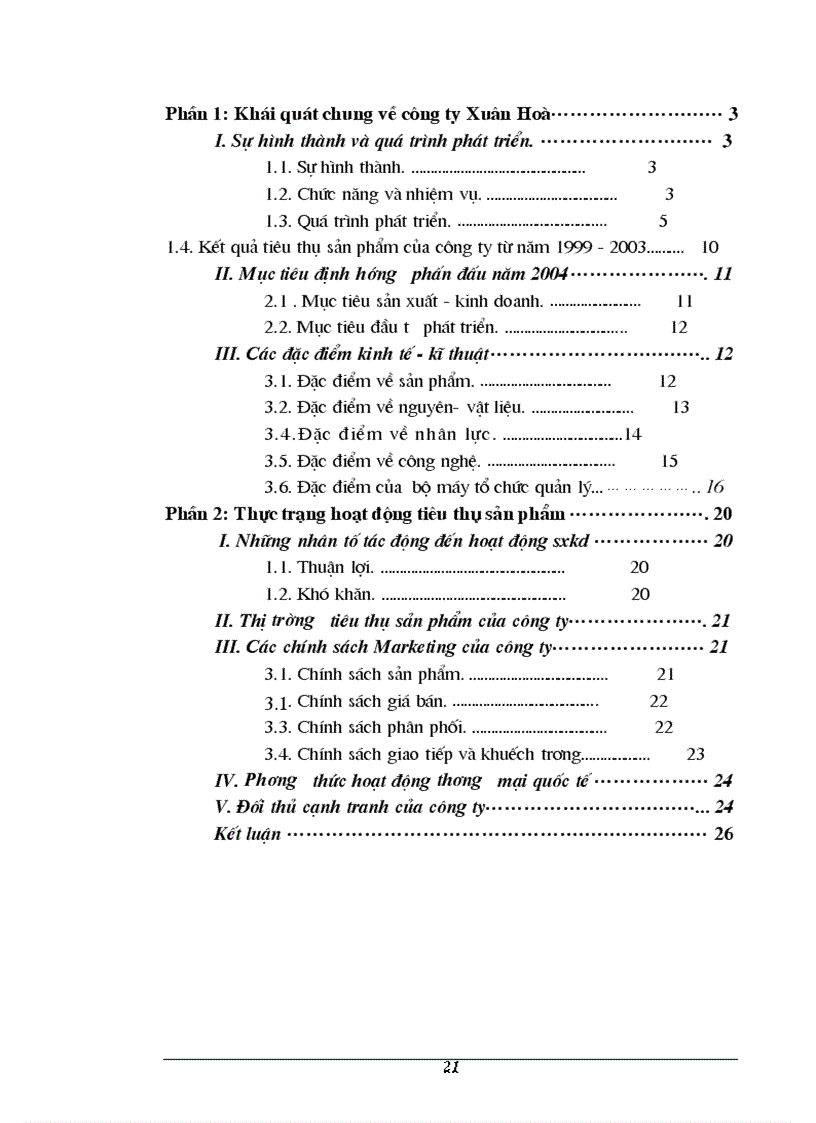 image for page Báo cáo thực tập tại Công ty Xuân Hoà