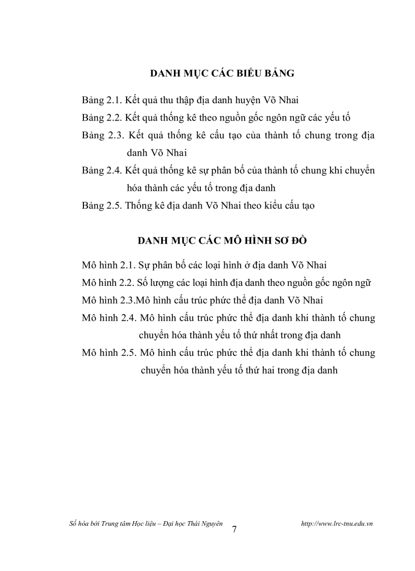 image for page Đặc điểm của các địa danh thuộc huyện Võ Nhai Thái Nguyên từ góc độ văn hoá
