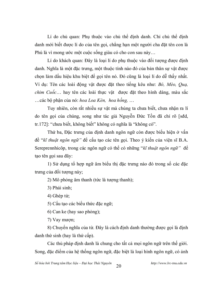 image for page Đặc điểm của các địa danh thuộc huyện Võ Nhai Thái Nguyên từ góc độ văn hoá
