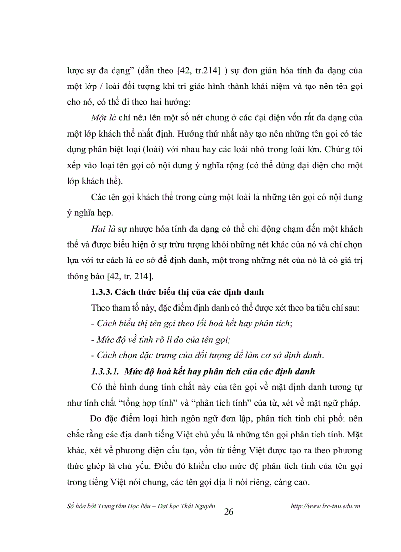 image for page Đặc điểm của các địa danh thuộc huyện Võ Nhai Thái Nguyên từ góc độ văn hoá