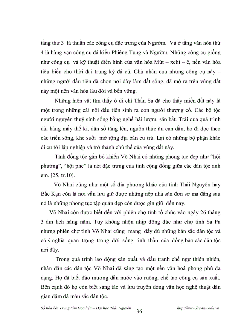image for page Đặc điểm của các địa danh thuộc huyện Võ Nhai Thái Nguyên từ góc độ văn hoá