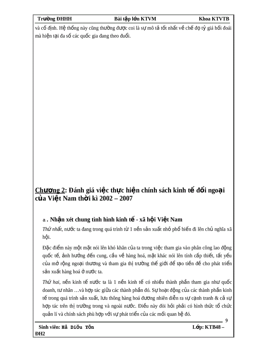 image for page Chính sách kinh tế đối ngoại