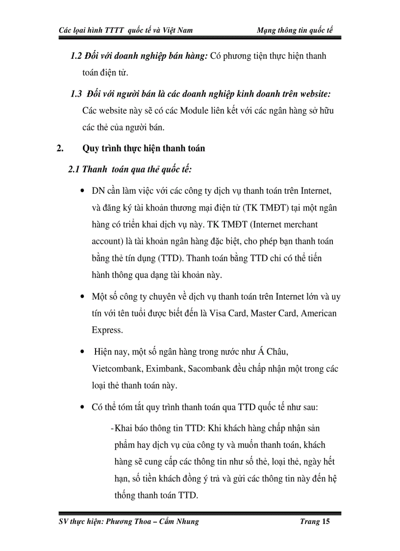 image for page Các loại hình thanh toán trực tuyến quốc tế và việt nam