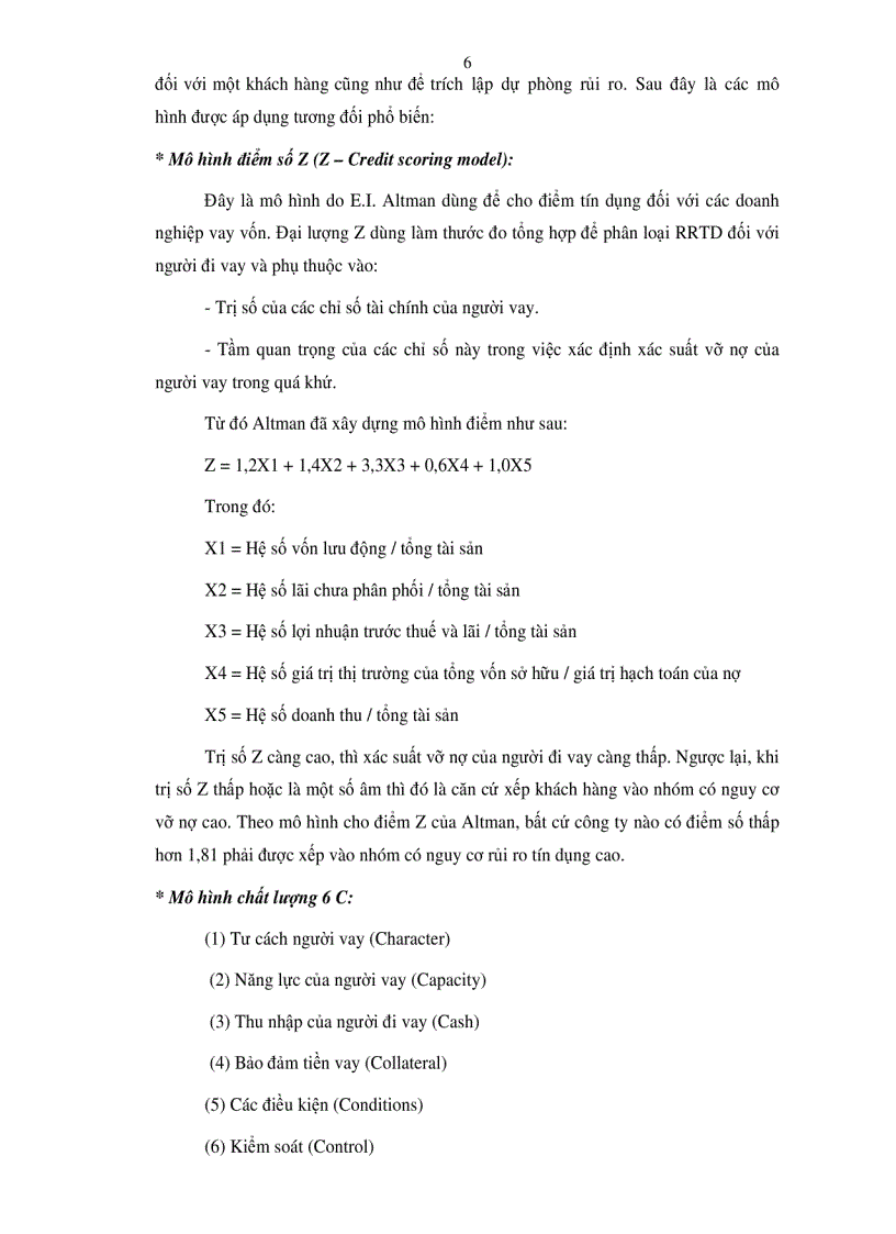 image for page Rủi ro tín dụng và giải pháp nhằm hạn chế rủi ro tín dụng tại các Ngân hàng thương mại trên địa bàn tỉnh Bình Phước