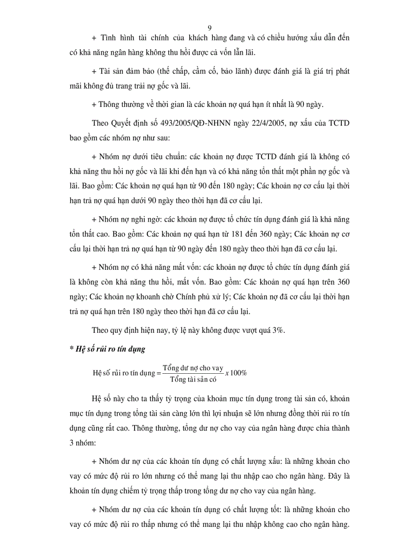 image for page Rủi ro tín dụng và giải pháp nhằm hạn chế rủi ro tín dụng tại các Ngân hàng thương mại trên địa bàn tỉnh Bình Phước