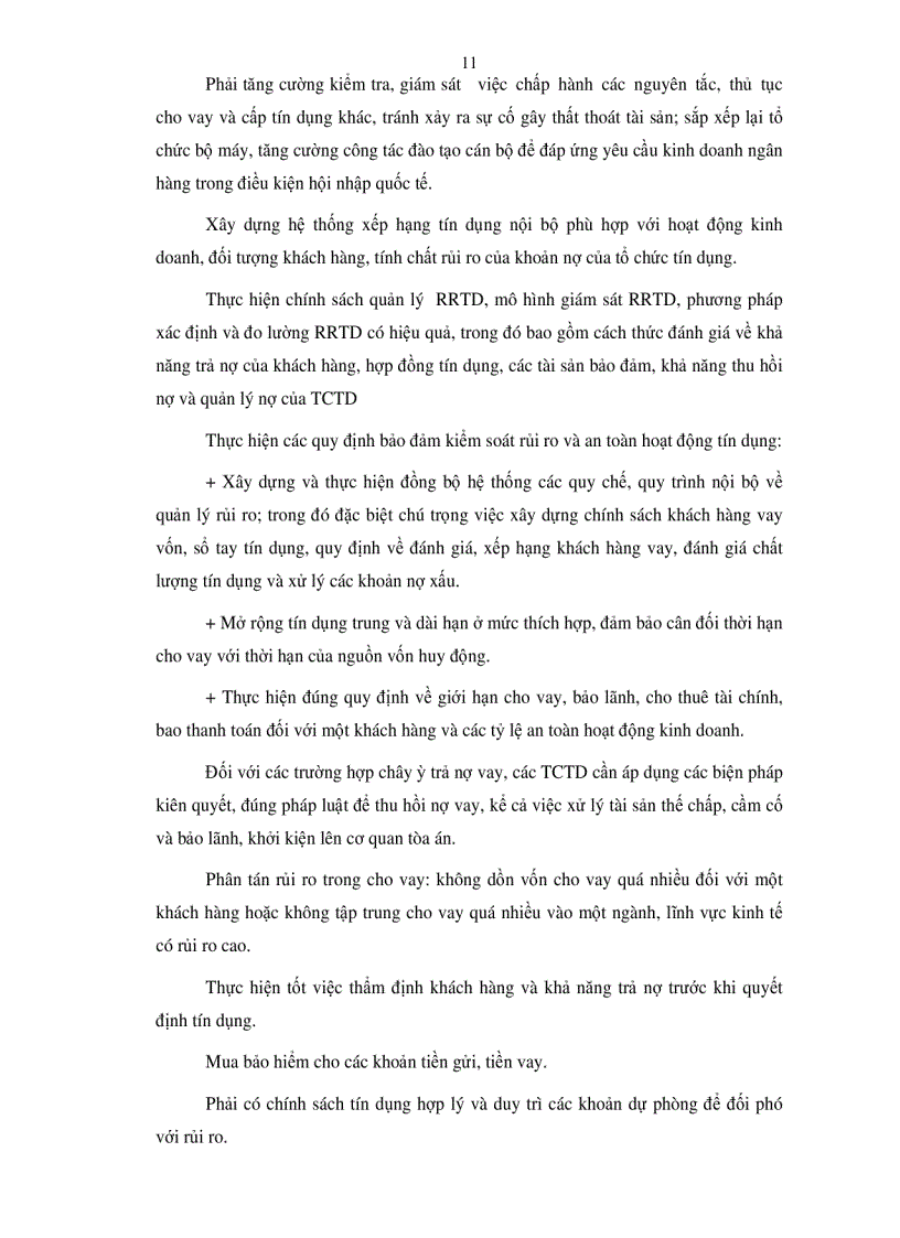 image for page Rủi ro tín dụng và giải pháp nhằm hạn chế rủi ro tín dụng tại các Ngân hàng thương mại trên địa bàn tỉnh Bình Phước