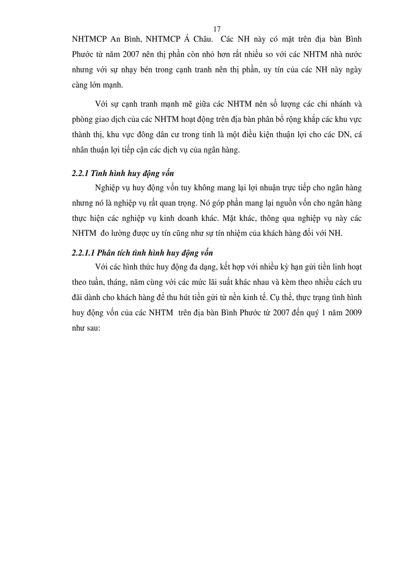 image for page Rủi ro tín dụng và giải pháp nhằm hạn chế rủi ro tín dụng tại các Ngân hàng thương mại trên địa bàn tỉnh Bình Phước