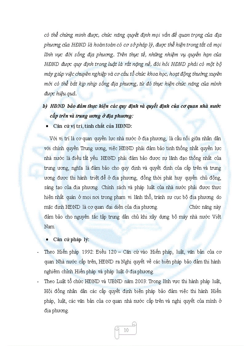 image for page Phân tích vị trí tính chất và chức năng của Hội đồng nhân dân theo quy định của pháp luật hiện hành