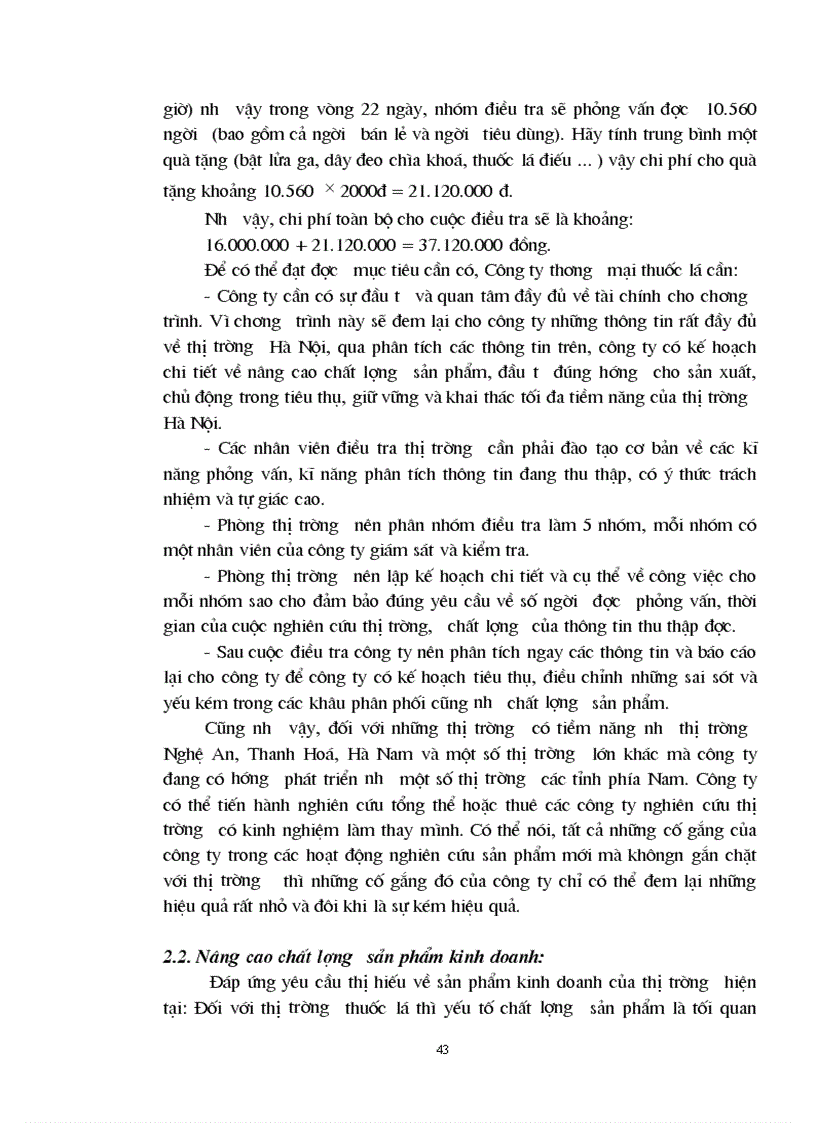 image for page Phương hướng và một số giải pháp nhằm duy trì mở rộng thị trường tiêu thụ sản phẩm của Công ty thương mại thuốc lá