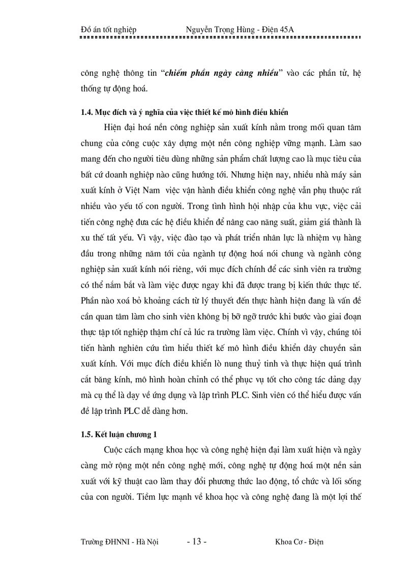 image for page Ứng dụng phần mềm Simatic S7 200 để thành lập chương trình điều khiển