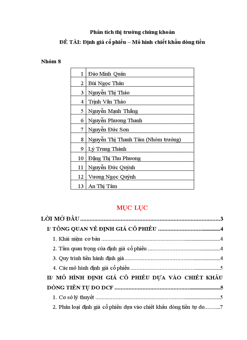 Tổng hợp 90 hình về mô hình fcfe  NEC