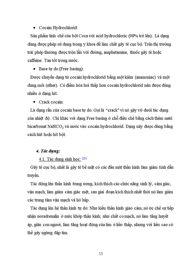 image for page Tổng quan tài liệu về cây Coca Erythroxylum coca Lamb