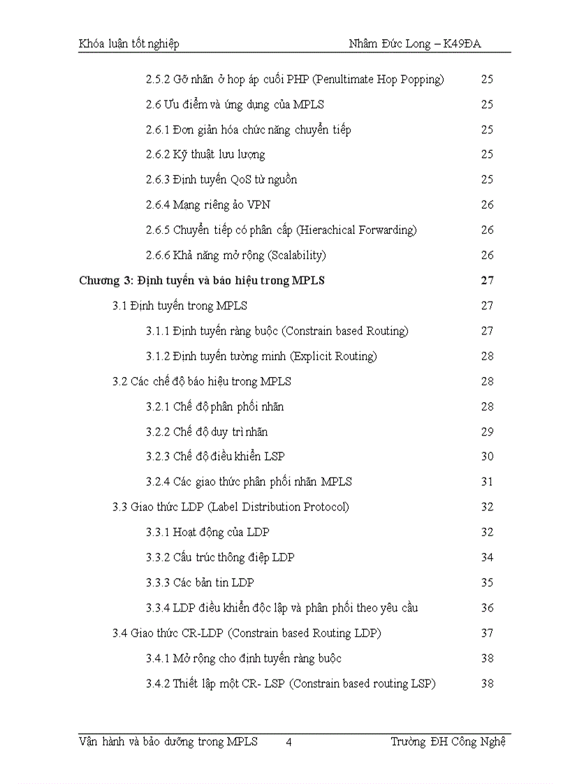 image for page Vận hành và bảo dưỡng trong MPLS