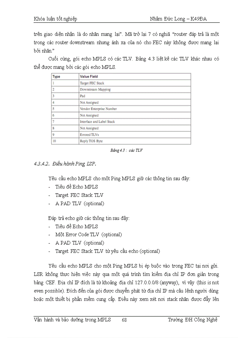 image for page Vận hành và bảo dưỡng trong MPLS