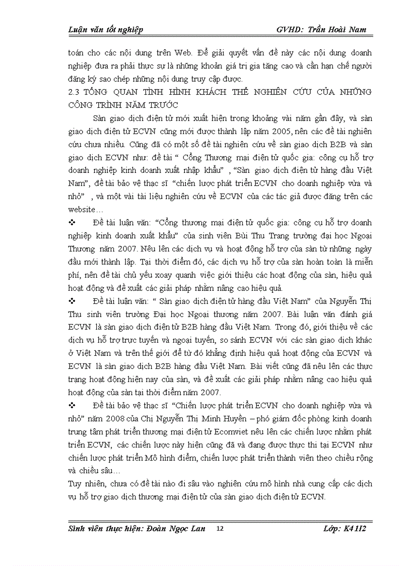 image for page Phát triển mô hình nhà cung cấp các dịch vụ hỗ trợ giao dịch TMĐT của sàn giao dịch điện tử ecvn com Bộ Công Thương