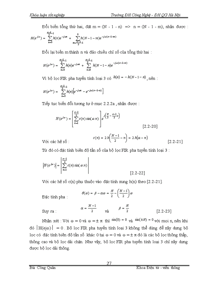 image for page Thiết kế bộ lọc số trên dsPIC ứng dụng trong việc xử lý điện tâm đồ