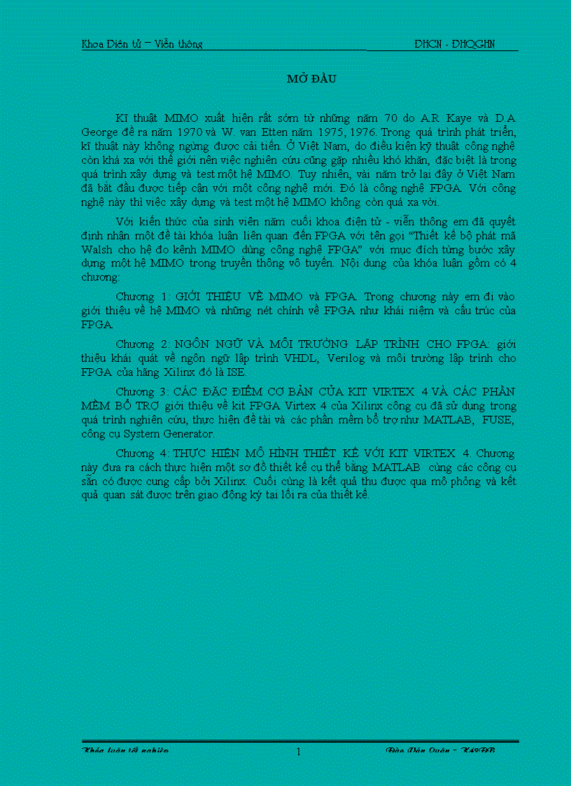 công nghệ MIMO trong 4GLte  PDF
