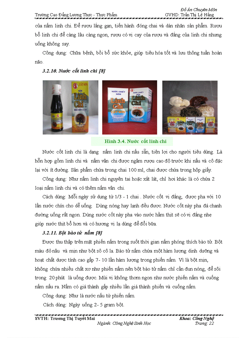 image for page Đồ án về nấm