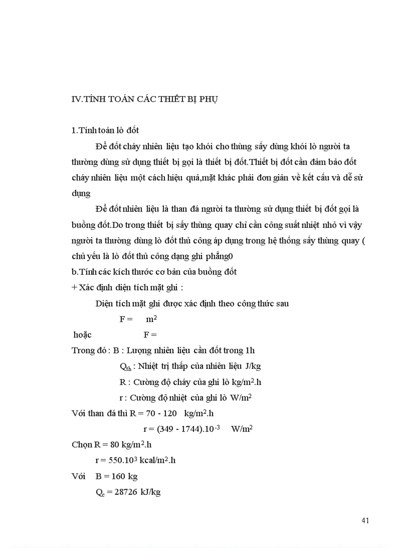 image for page Tính toán và thiết kế hệ thống sấy thùng quay để sấy caolanh với năng suất 6 6 tấn h