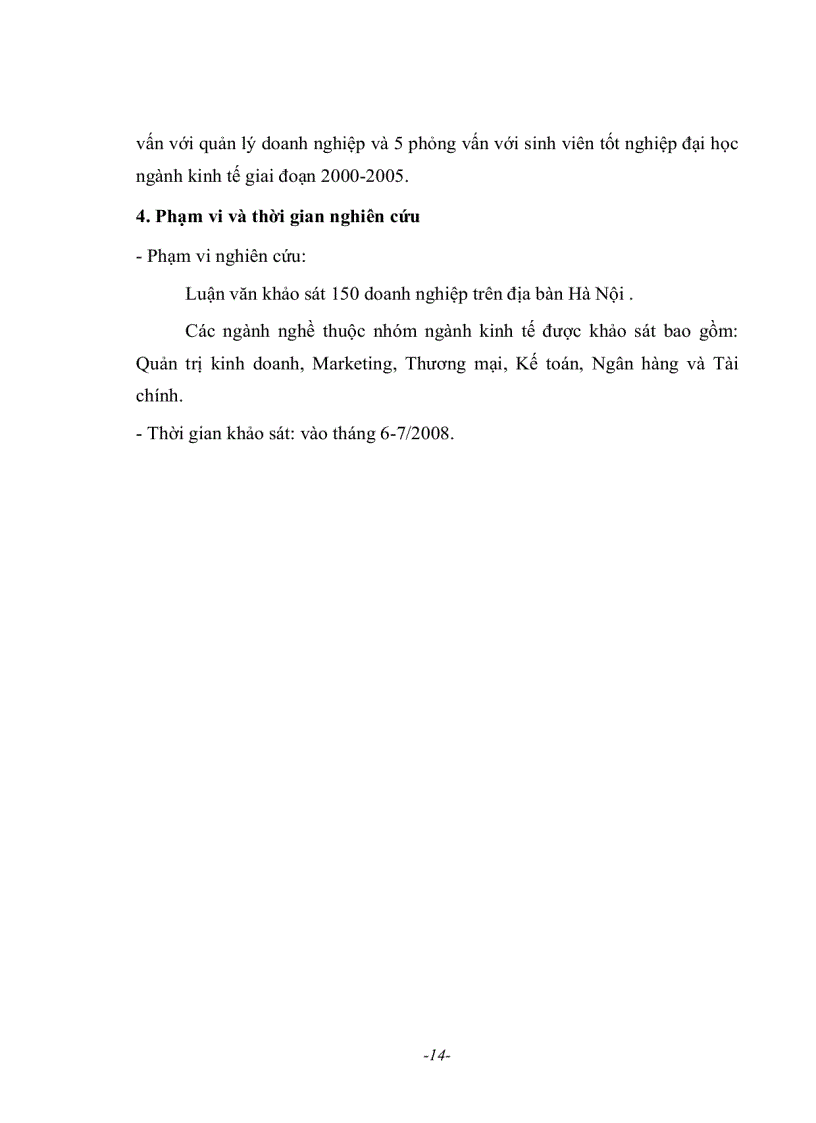 image for page Nghiên cứu đánh giá mức độ đáp ứng với công việc của sinh viên tốt nghiệp đại học ngành kinh tế