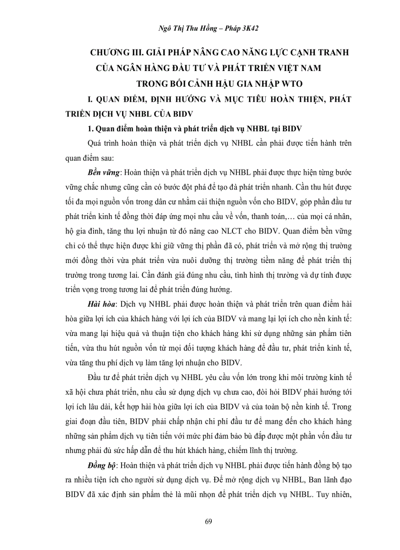 image for page Thực trang và giải pháp nhằm nâng cao năng lực cạnh tranh của BIDV trên thị trường ngân hàng bán lẻ Việt Nam