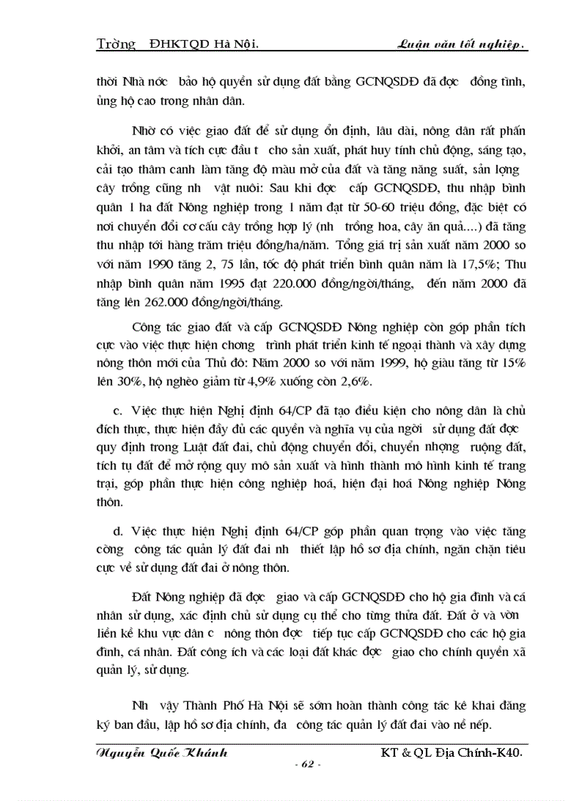 image for page Giao đất và đăng ký cấp giấy chứng nhận quyền sử dụng đất Nông nghiệp trên địa bàn Thành Phố Hà Nội