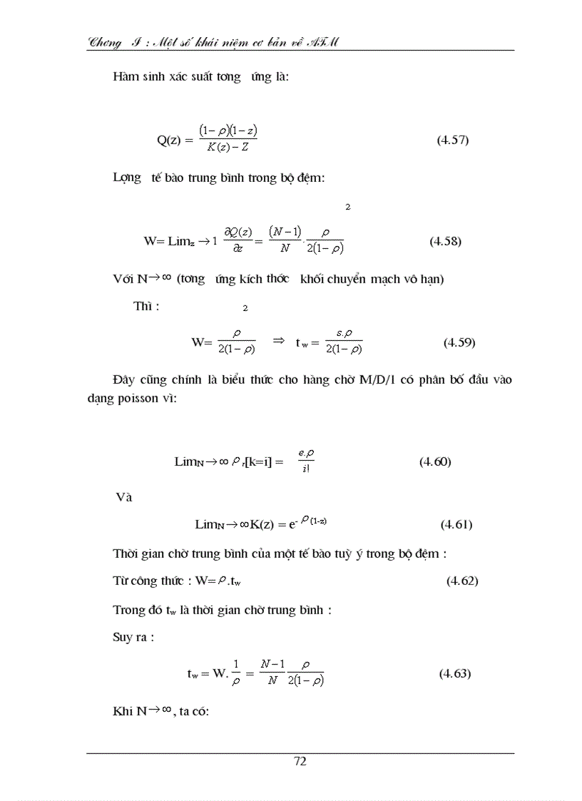 image for page Phân tích cấu trúc phần cứng chuyển mạch ATM và xem xét ảnh hưởng của nó đến chất lượng dịch vụ