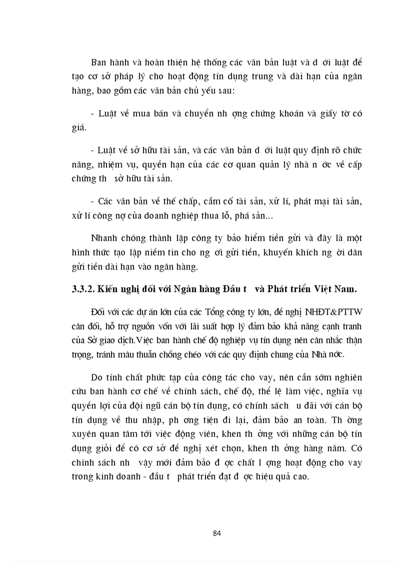 image for page Giải pháp nâng cao chất lượng cho vay trung và dài hạn tại Sở giao dịch I Ngân hàng Đầu tư và Phát triển Việt Nam