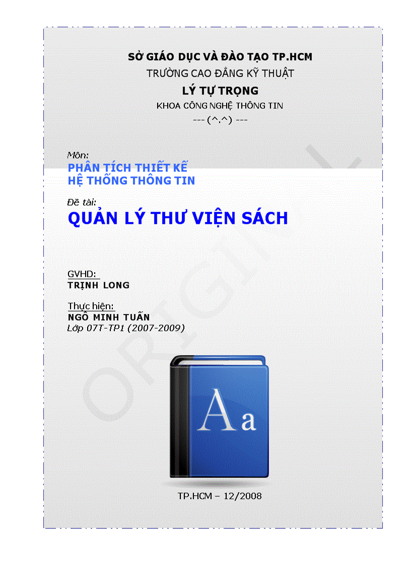image for page Quản lý thư viện sách