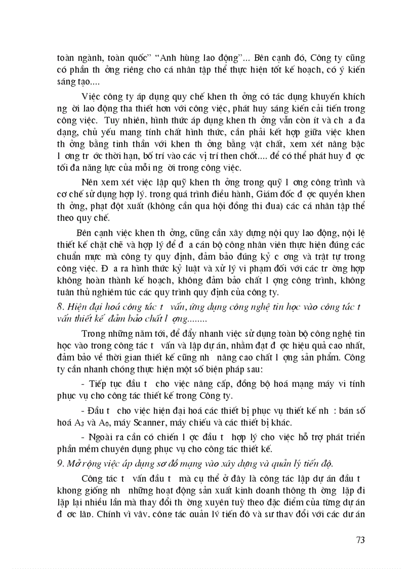 image for page 1số giải pháp nâng cao hiệu quả công tác lập báo cáo nghiên cứu khả thi tại Công ty tư vấn xây dựng Sông Đà