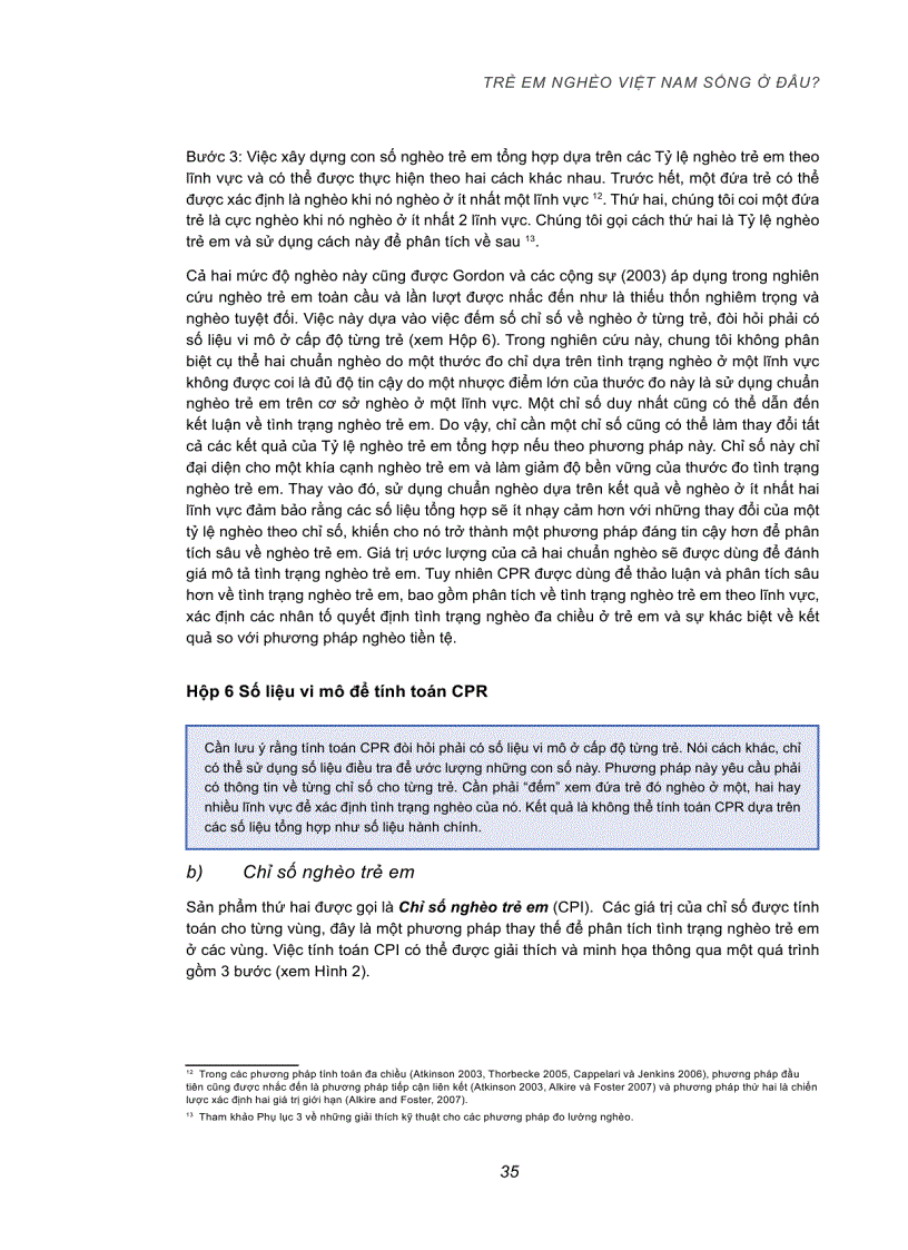 image for page Trẻ em nghèo Việt Nam sống ở đâu Xây dựng và áp dụng cách tiếp cận đa chiều về nghèo trẻ em