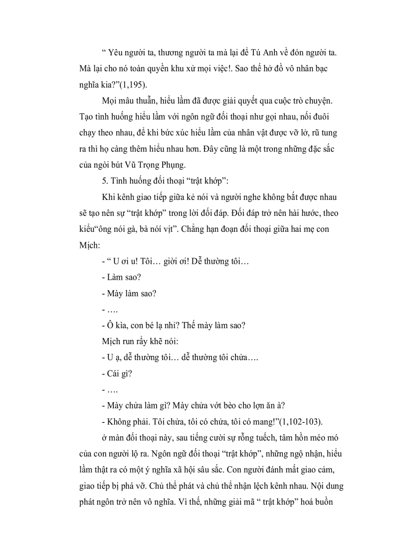 image for page Đặc trưng nghệ thuật của lời đối thoại trong Giông Tố Vũ Trọng Phụng