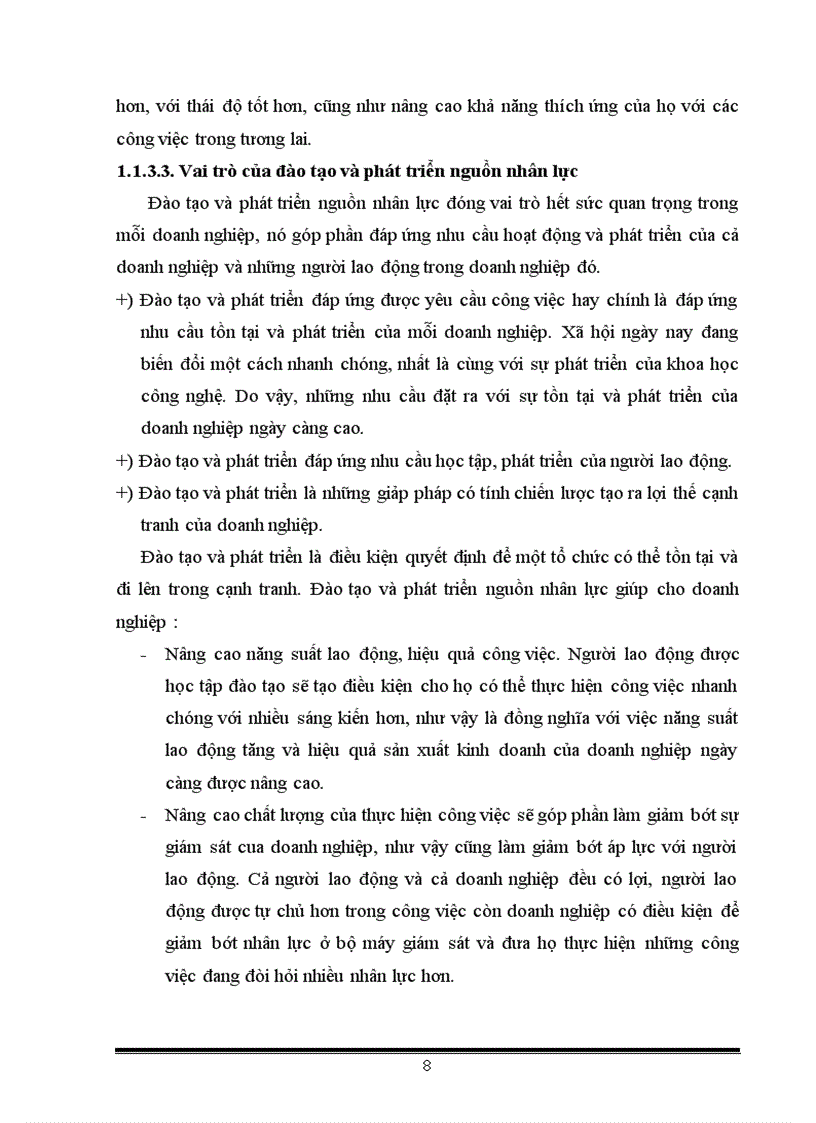 image for page Thực trạng và một số giải pháp nhằm hoàn thiện công tác Tuyển dụng Đào tạo và phát triển nguồn nhân lực tại Công ty TNHH Phương Đông