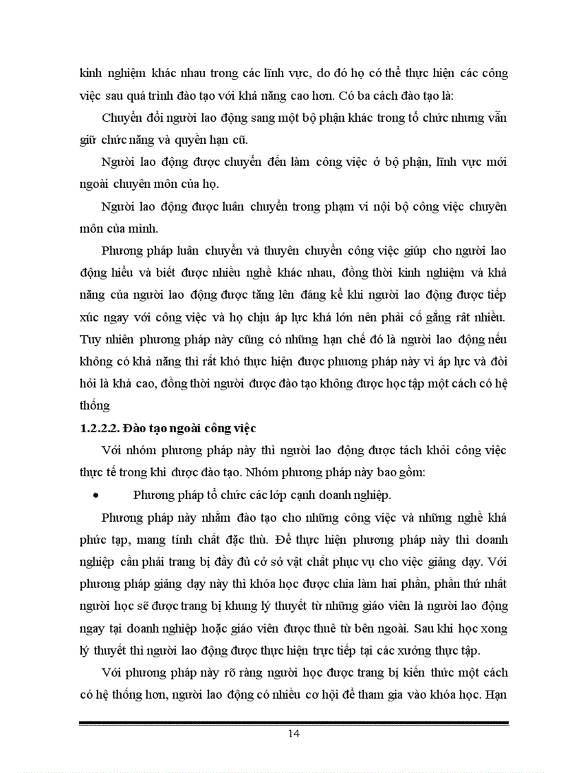 image for page Thực trạng và một số giải pháp nhằm hoàn thiện công tác Tuyển dụng Đào tạo và phát triển nguồn nhân lực tại Công ty TNHH Phương Đông