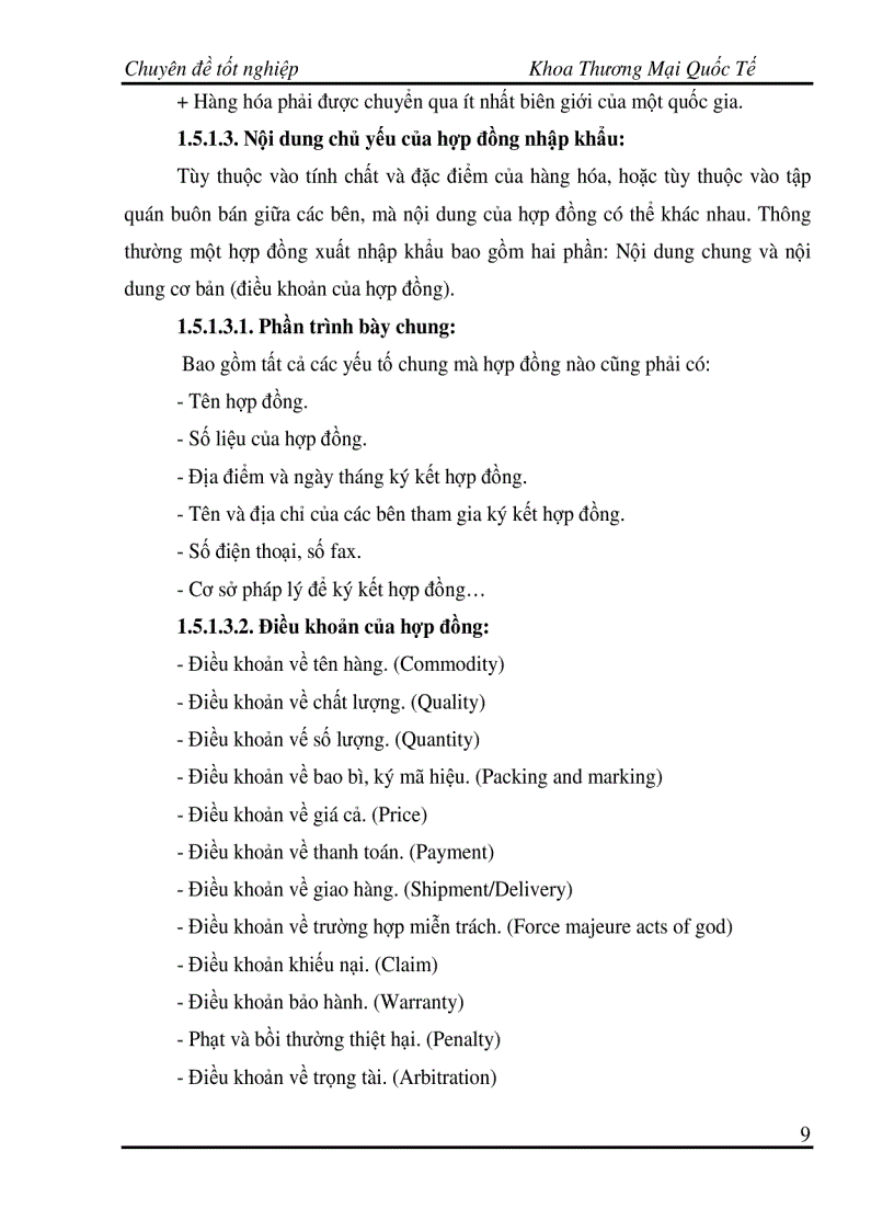 image for page Hoàn thiện quy trình thực hiện hợp đồng nhập khẩu các sản phẩm thép từ thị trường Trung Quốc tại Tổng công ty lắp máy Việt Nam LILAMA