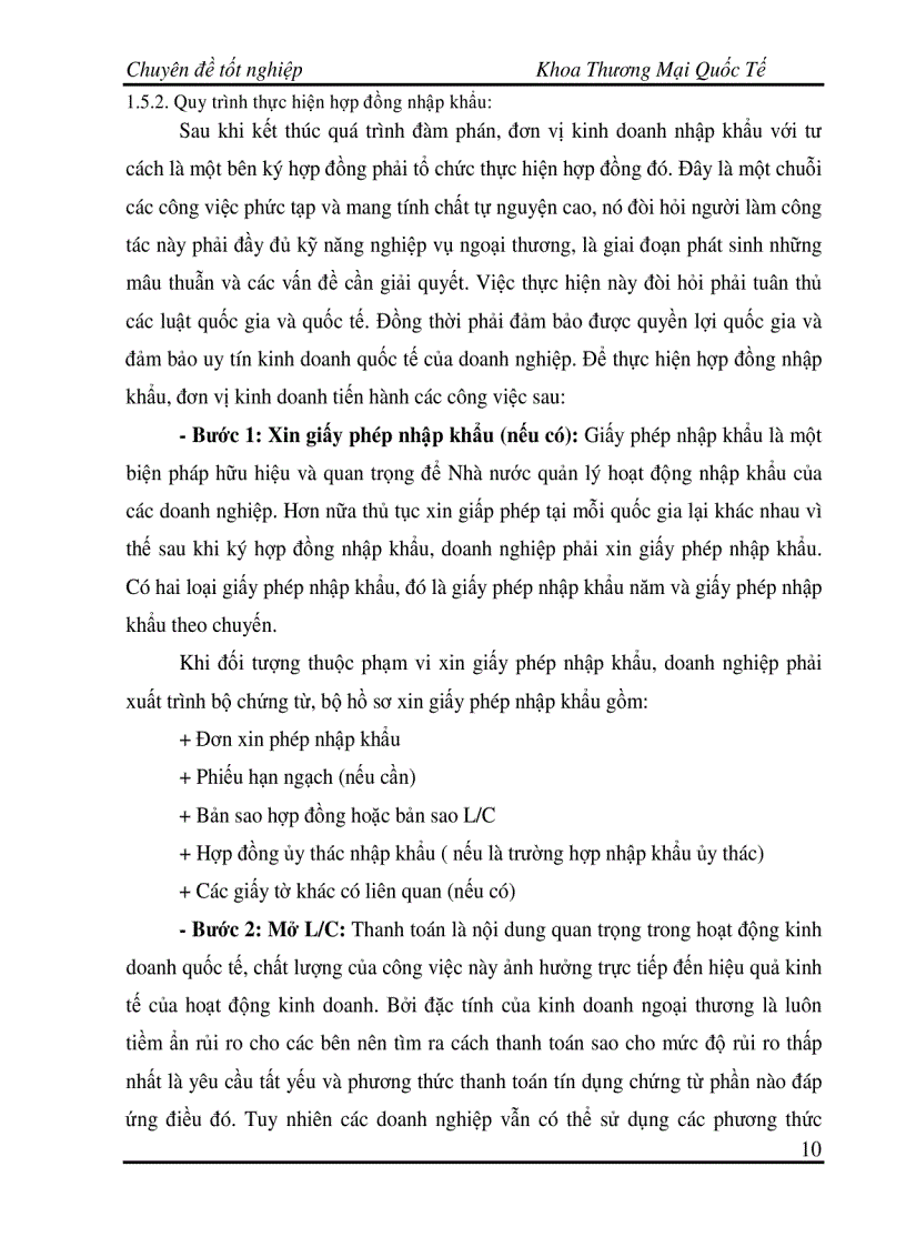 image for page Hoàn thiện quy trình thực hiện hợp đồng nhập khẩu các sản phẩm thép từ thị trường Trung Quốc tại Tổng công ty lắp máy Việt Nam LILAMA