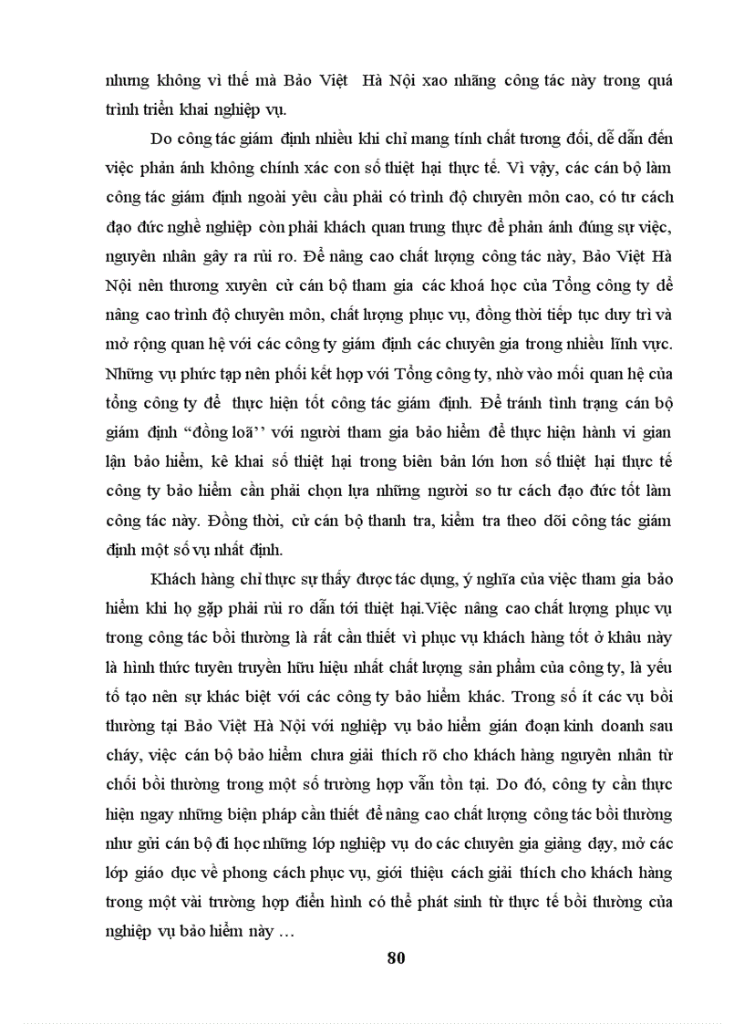 image for page Tình hình triển khai bảo hiểm gián đoạn kinh doanh sau cháy tại Bảo Việt Hà Nội